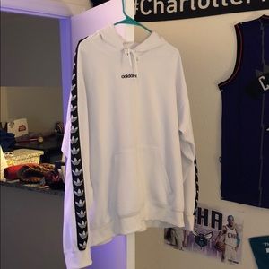 Adidas Hoodie w/ Stripes - Size XL